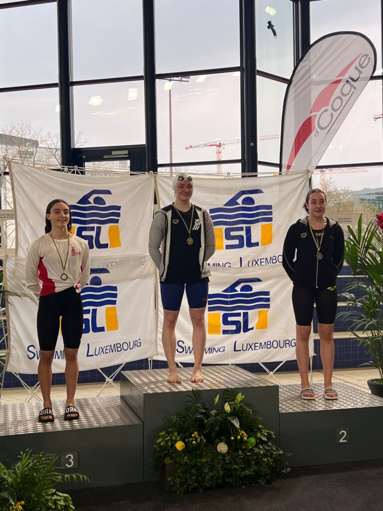 WSV Schwimmer beim CIJ Meet in Luxemburg