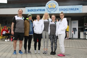 Holger mit natalie, Leona, Domi, Jasmin und Susi in Sindelfingen